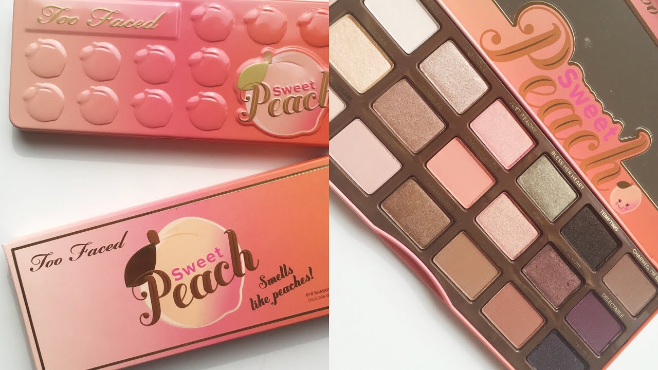 Too Faced Sweet Peach Eyeshadow Palette Review