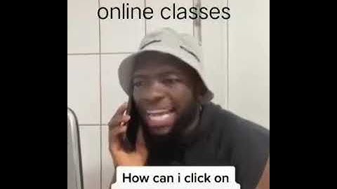 During Online classes... English funny clip.Click on My computer On Your Computer