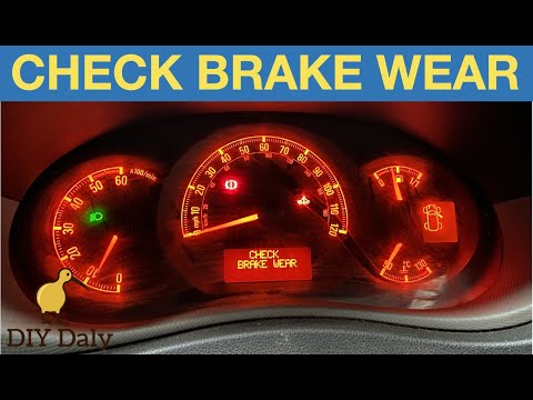 Renault Master / Vauxhall Movano Check Brake Wear Warning (How to Fix)