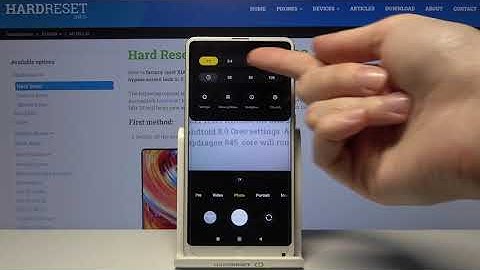 How to Change Camera Aspect Ratio in XIAOMI Mi Mix 2S – Adjust Camera Camera Features