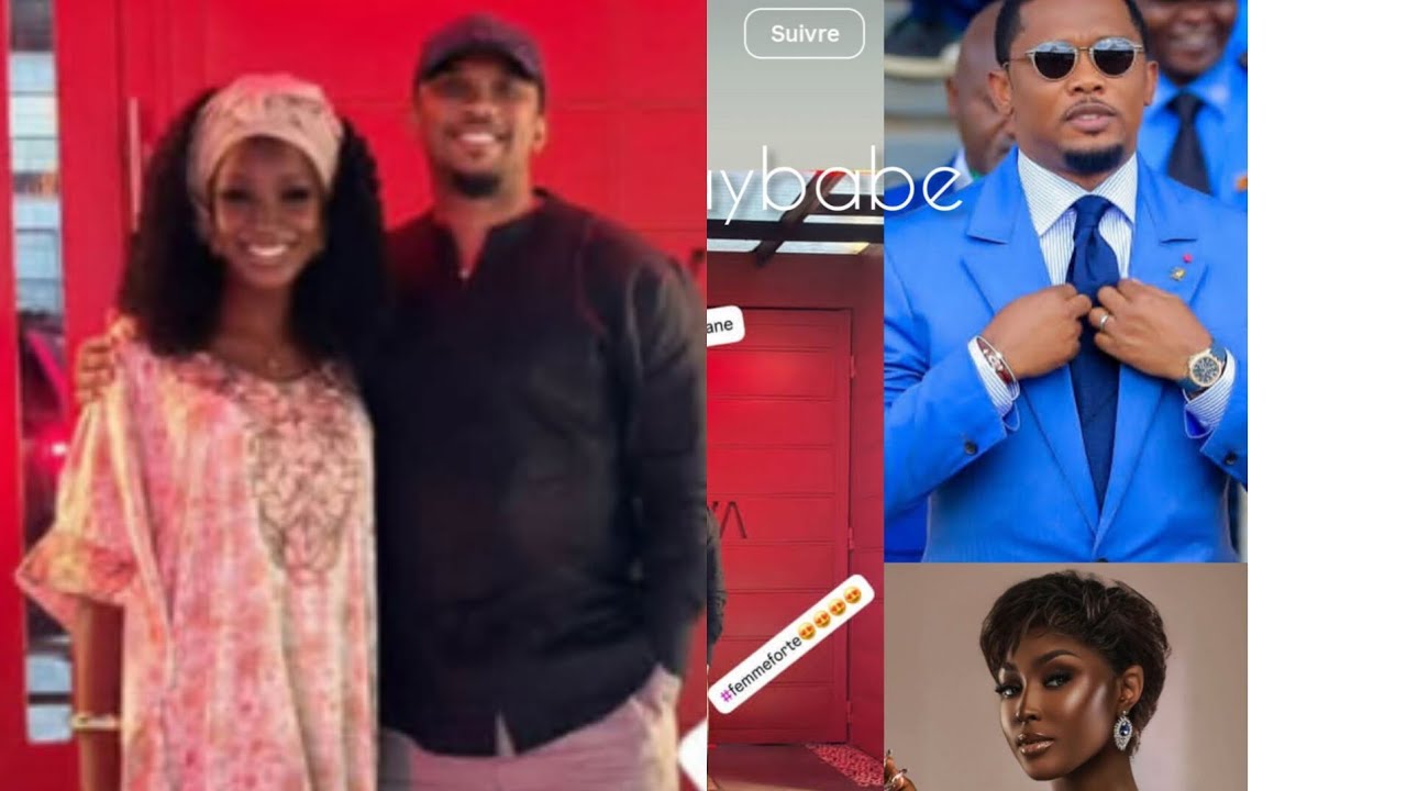 Samuel Eto'o a publié la miss élue Josiane, Brenda biya refuse de se lever pour l'hymne  nationale.