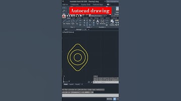 Autocad practice drawing mechanical | Autocad 2d drawing for beginners | #autocad #techstudybtech