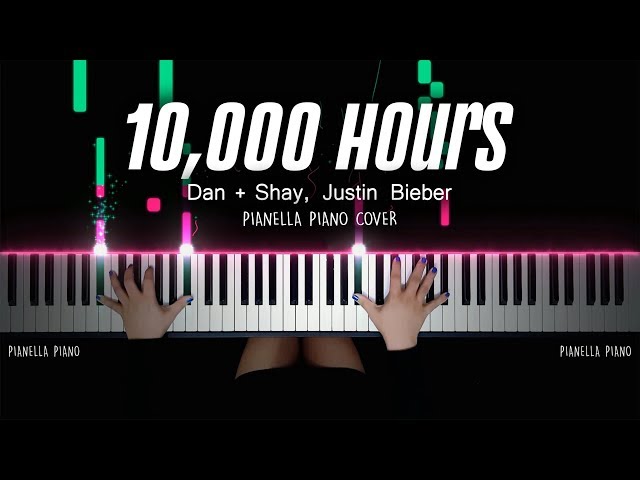 Dan + Shay, Justin Bieber (BTS Jungkook Cover) - 10,000 Hours by Pianella Piano Cover class=