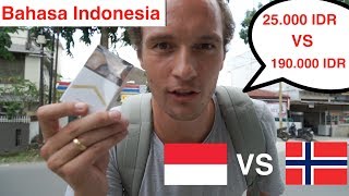 BULE INI BANDINGKAN HARGA INDONESIA VS NORWEGIA, SELISIHNYA  BIKIN SAKIT HATI!