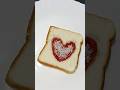 Sweet Bread 🍞❤🍓 | 5 Minute Easy and Tasty Breakfast Ideas| Kids Special | Bread Recipe #shorts #food