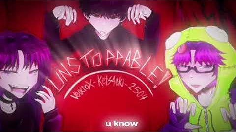 VeucroX, kets4eki & 2504 - UNSTOPPABLE! (Official Lyric Video)