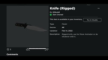 Knife that Wraith uses in Fear in PM 6:06 - Roblox