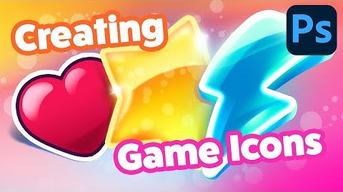 Game Icons Design | Photoshop tutorial