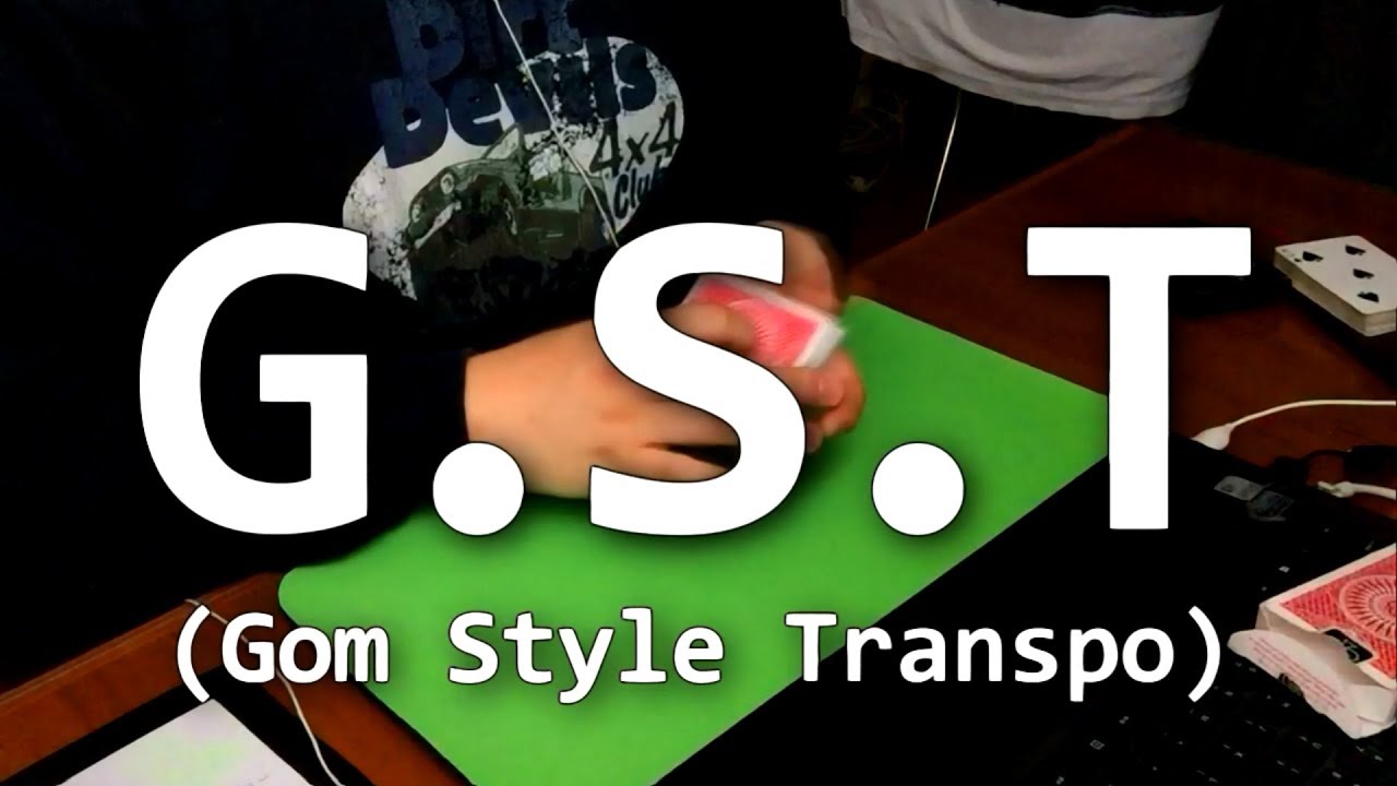 [카드마술] G.S.T(Gom Style Transpo) - YouTube