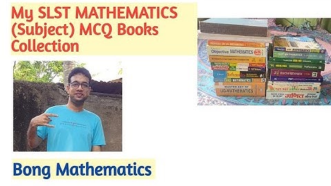 Book Review || My all SLST MATHEMATICS mcq practice books || Bong Mathematics