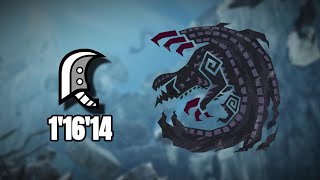 MH Wilds: Gore Magala vs GreatSword 1'16 Solo
