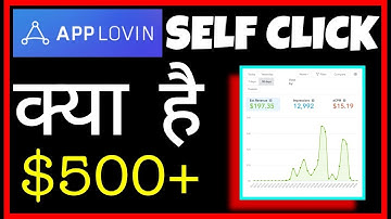 What is applovin self click | Applovin self click trick 2022 | Applovin self click app || high eCPM