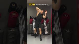 Descending elbow in BODYCOMBAT tutorial  #Bodycombat #lesmills