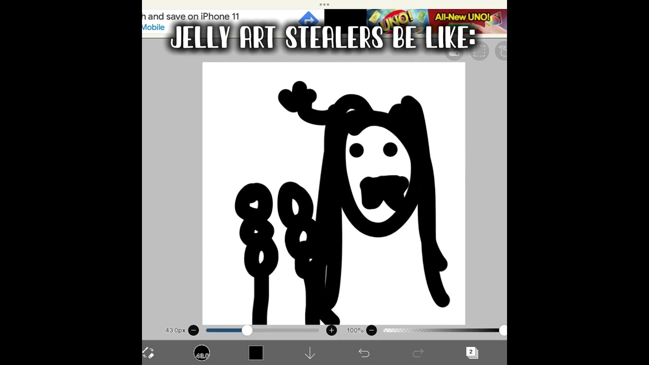 Jelly Art Stealers Be Like Fyp Creditstotheownerwhodidthisjellyart