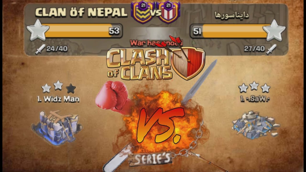 Clan War Easelly Win In TH18 