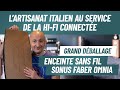 Enceinte sonus faber omnia lartisanat italien au service de la hifi connecte  le grand dballage