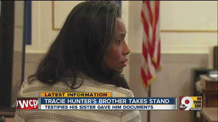 Did Tracie Hunter use authority to help brother?