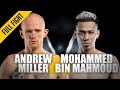 Andrew miller vs mohammed bin mahmoud  muay thai masterclass  one full fight  may 2019