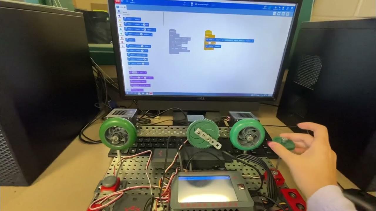 Potentiometer VEX PLTW Activity 3.1.3 YouTube