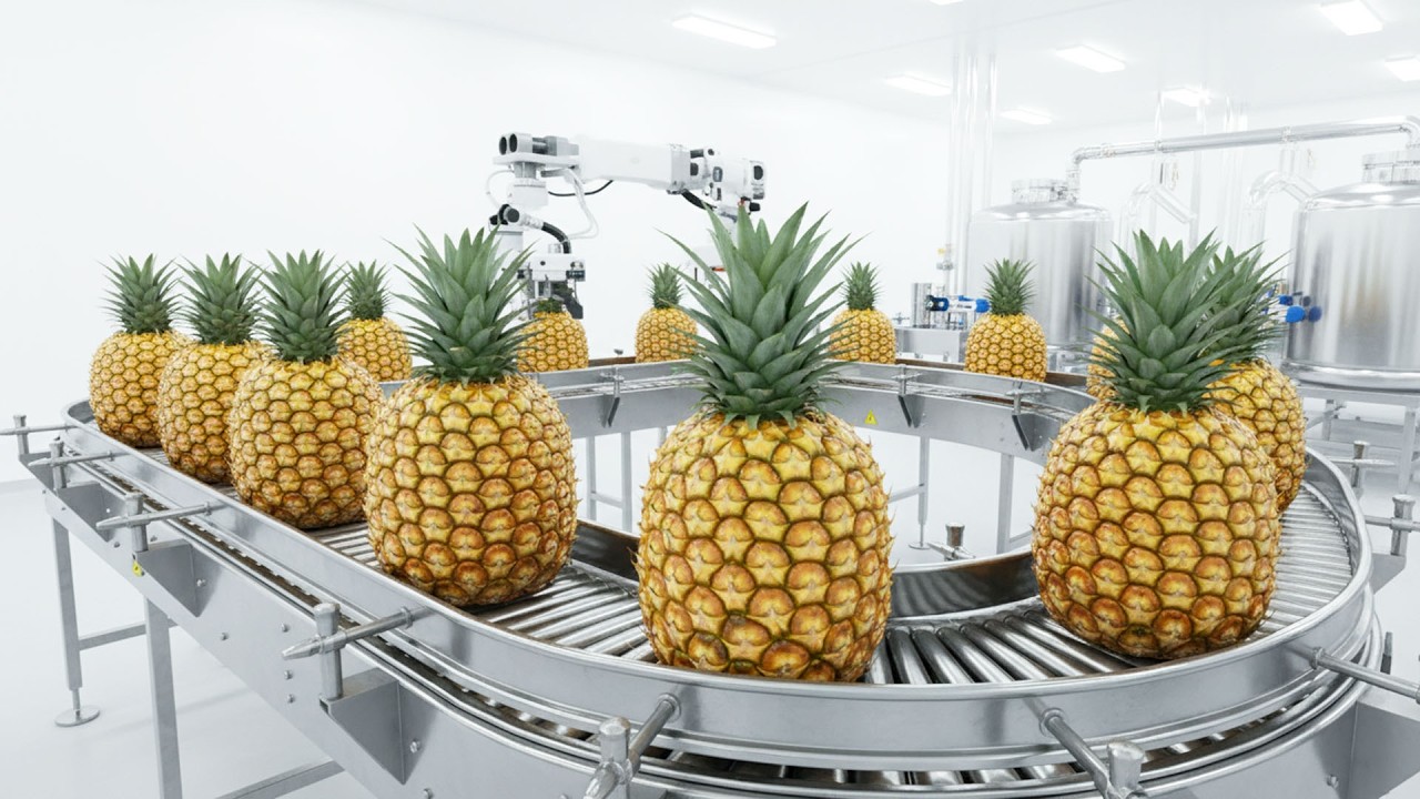 Advanced Pineapple Processing: The Automated Factory Journey of PINA-CAN 3000 Canned Slices