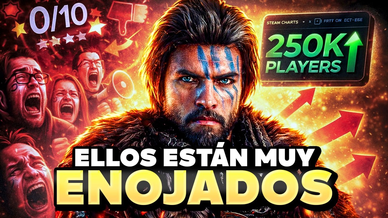 Medios y Activistas COLAPSAN intentando DESTRUIR a Crimson Desert, pero a los Gamers NO LES IMPORTA