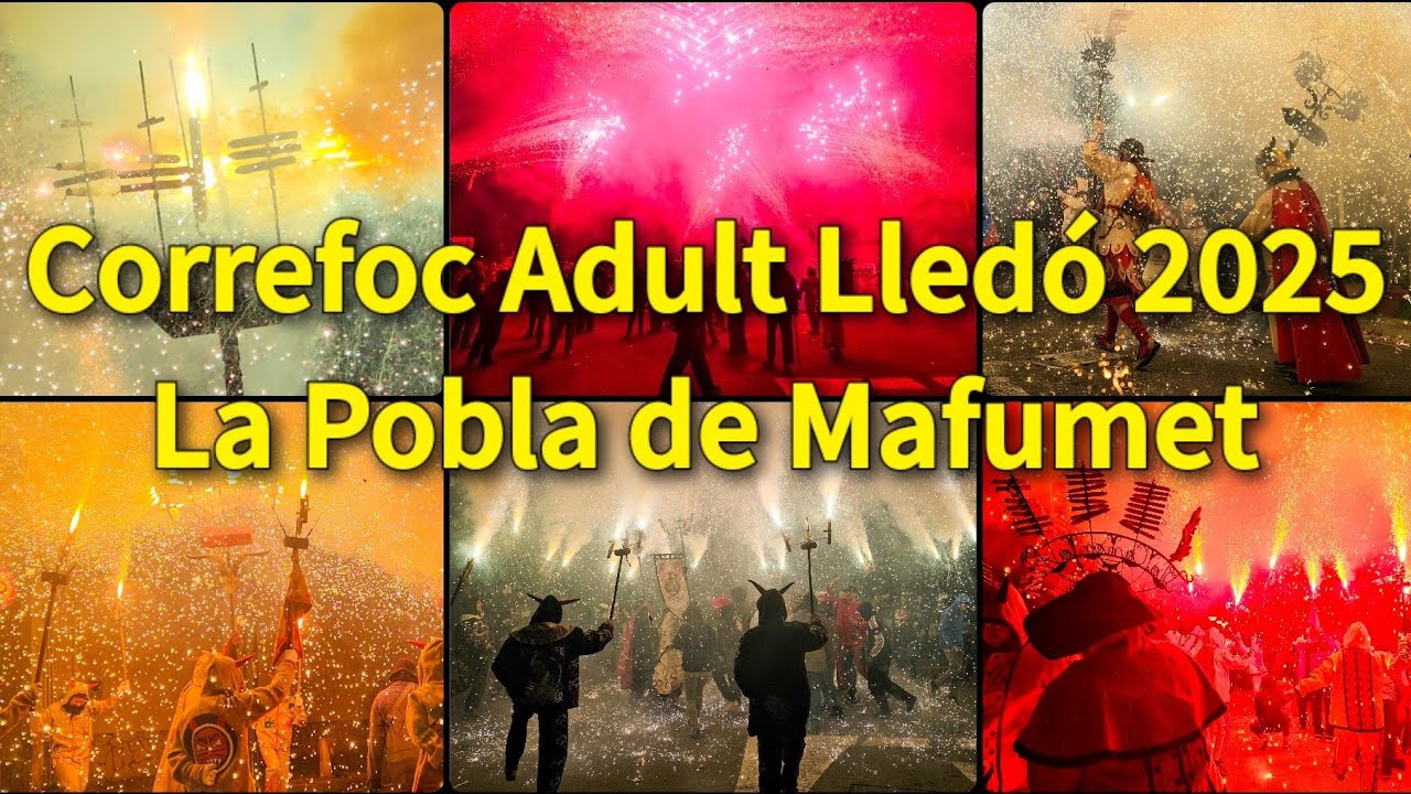 Correfoc Adult Lledó 2025, La Pobla de Mafumet