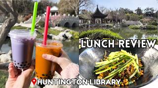 Lunch at The Huntington Library - Freshwater Pavilion & Jade Court Cafe Review