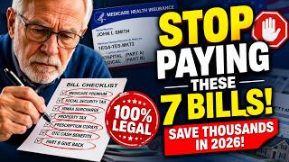 7 Bills US Seniors Can Legally Stop Paying 💰 Medicare, Social Security & Property Tax Savings Guide