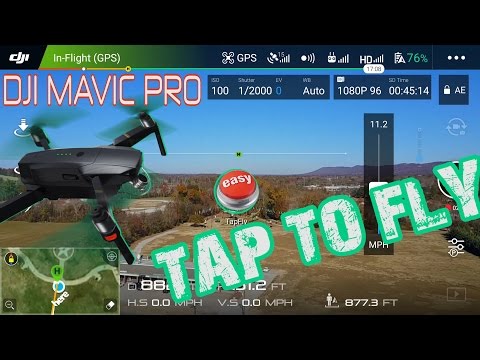 mavic pro tap fly