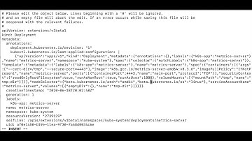 Install Metric Server in to Cloud Pak for Data