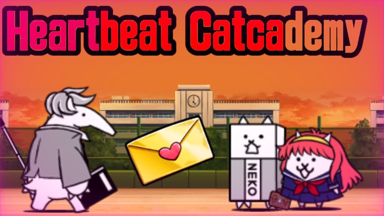 Heartbeat Catcademy Весенний ивент в The Battle Cats? The Battle