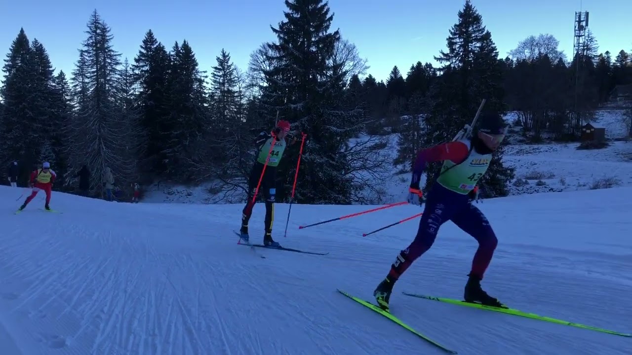 Biathlon -Coupe de FRANCE 2026 -Prémanon -Lou Jeanmonnot gagne la course 