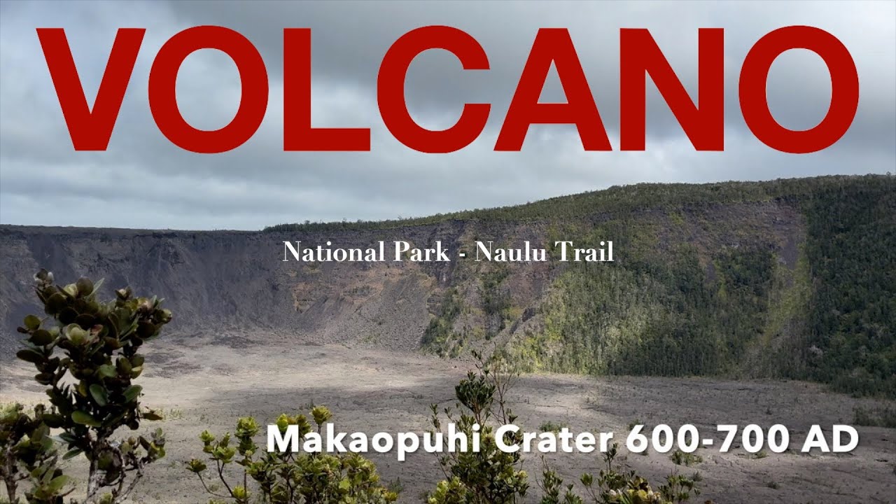 Hiking the Naulu Trail to Makaopuhi: Hawaiʻi’s Explosive Crater Adventure. Volcano NP Hawaii USA p8