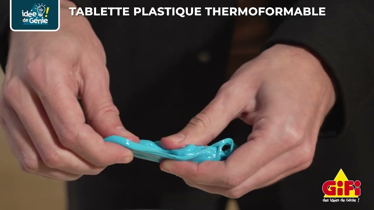 Tablette plastique thermoforfable 