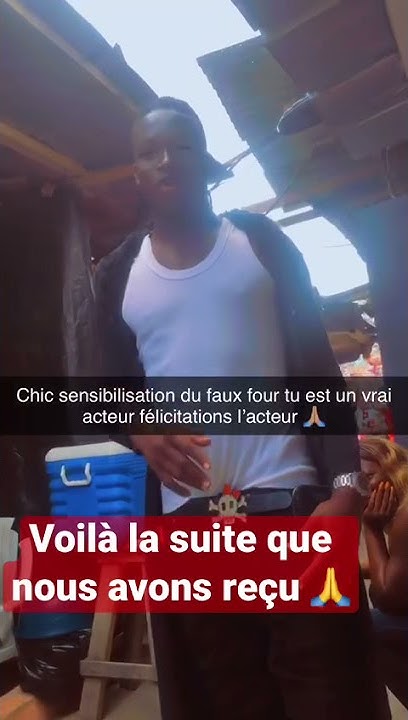 Voilà la suite de la vidéo du prétendu “Fou” YouTube