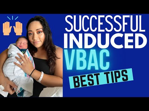 How To Have A Vaginal Birth After Cesarean - My Second Baby's Birth VBAC Story