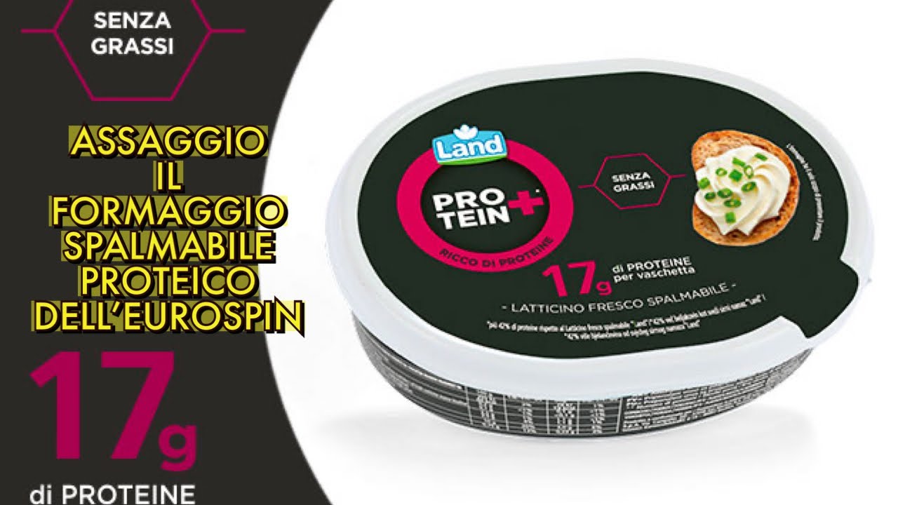 ASSAGGIO IL FORMAGGIO SPALMABILE PROTEIN + DELL’EUROSPIN 17 gr di