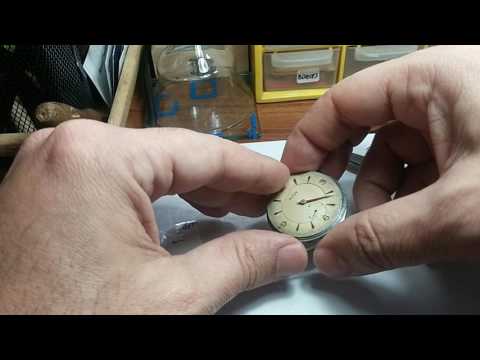 Como quitar la esfera a un reloj sin dañarlo, 1ª Parte