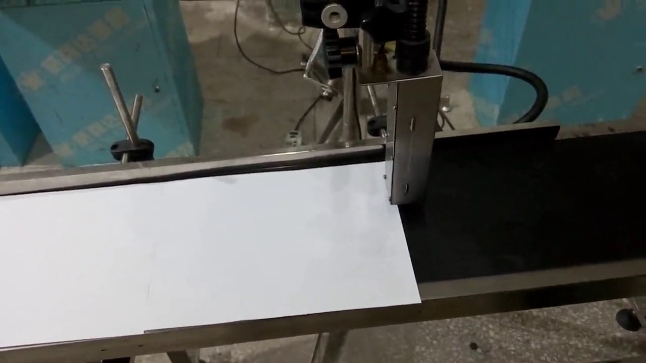 Willita CIJ printer delay setting printing each 30cm YouTube