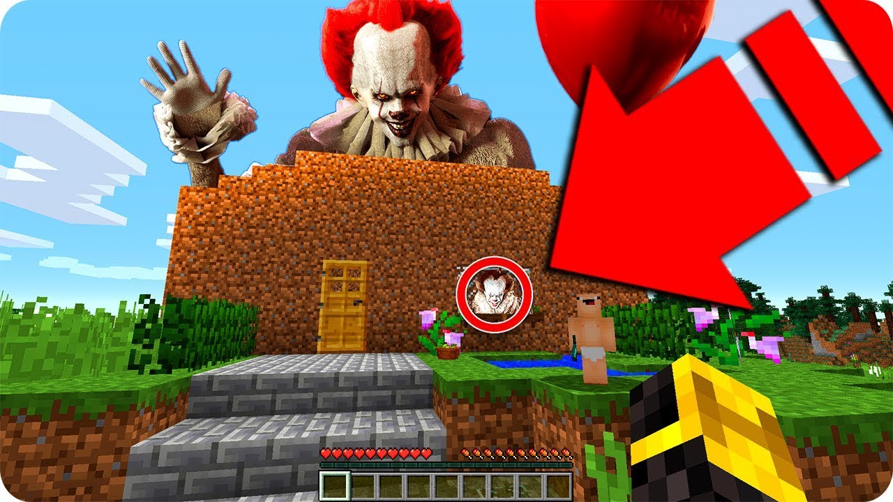 BEBÉ NOOB VS CREEPYPASTA PAYASO IT EN MINECRAFT 😱 - YouTube BEBÉ NOOB VS CREEPYPASTA PAYASO IT EN MINECRAFT 😱 - YouTube