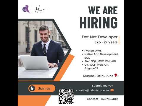 🚨#hiringnow Dot Net Developer | .NET Framework | jobs vacancy #shorts #viral #short #treanding