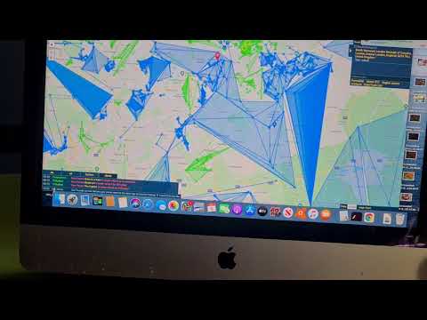 Ingress Intel Map on my iMac a browse