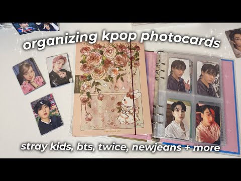 Видео: 📓новые биндеры,организация kpop карт stray kids, bts, twice and more | organizing kpop photocards