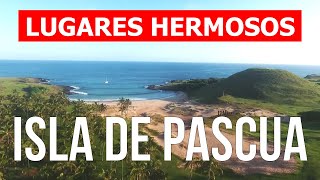 Viaje A Isla De Pascua Vacaciones, Océano, Turismo, Paisajes Vídeos 4K Chile Hermosos Lugares