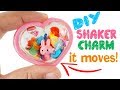 HOW TO MAKE CUTE DIY SHAKER CHARM craft Resin tutorial hero academia Parblo tablet graphic monitor