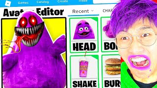 Making GRIMACE SHAKE A ROBLOX ACCOUNT!? (WE GOT HACKED!)