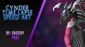 Cynder Time Lapse Speed Art