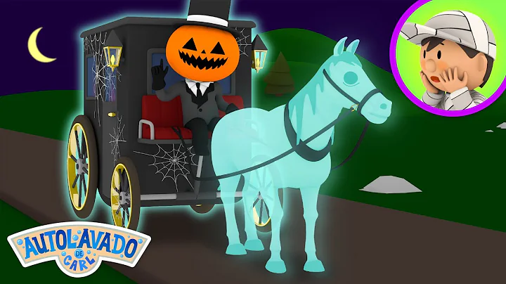 El Carruaje Siniestro de Jack | El Autolavado de Carl | Caricatura Para Niños