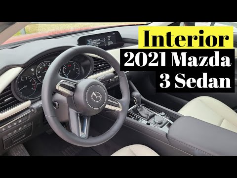 2021 Mazda 3 Sedan Premium Plus Interior