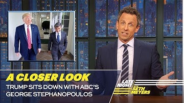 Trump Sits Down with ABC’s George Stephanopoulos: A Closer Look